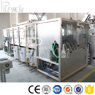 سطل / بشکه / گالن 1500bph دستگاه پرکن آب اتوماتیک PLC تامین کننده
