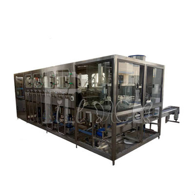 450bph اتوماتیک 9.75kw 5 گالن دستگاه پر کردن با کنترل Plc تامین کننده
