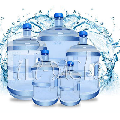 بطری قابل بازیافت 18.9 لیتر 20 لیتری 5 گالنی با دستگیره مخصوص آب آشامیدنی تامین کننده
