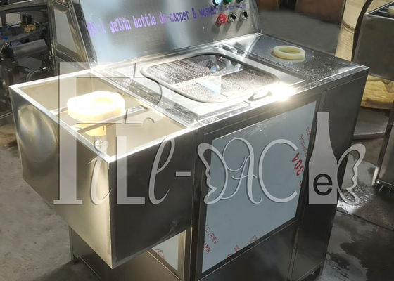 شستشوی بطری پلاستیکی Sus304 تک ایستگاهی 300BPH تامین کننده