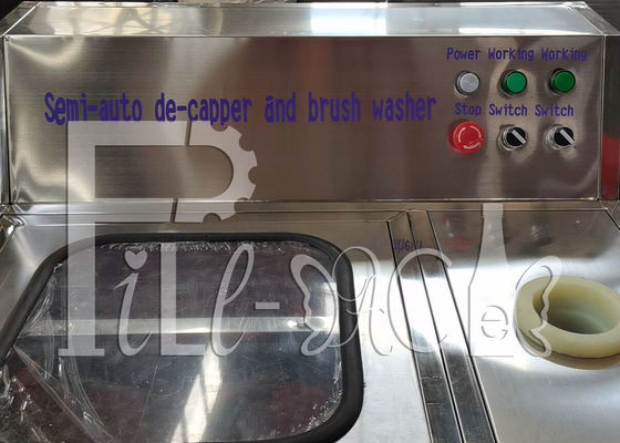 دستگاه تمیز کردن بشکه بطری پلاستیکی بشکه ای 280BPH 5 گالن تامین کننده