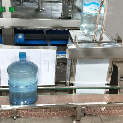 دستگاه بطری آب 120bph 3/5 گالن / 20 لیتر با دستگاه بارگیری سطل خودکار تامین کننده