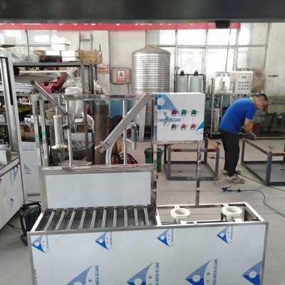 دستگاه پرکن نیمه اتوماتیک 80BPH 20L گالن تامین کننده