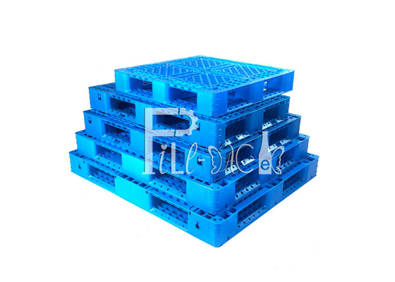 پالت های پلاستیکی بازیافتی آب دو طرفه HDPE بزرگ گالن قابل برگشت قابل برگشت تامین کننده