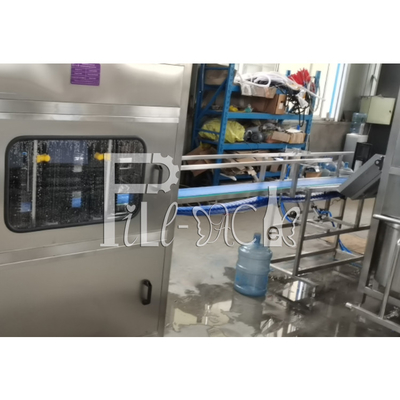 دستگاه شستشوی بطری خارجی 5 گالن 450BPH تامین کننده