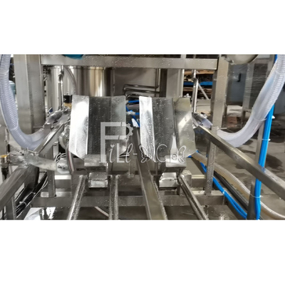 بطری پلاستیکی اتوماتیک 300BPH 3 گالن 18.9 لیتری بطری دستگاه درب پرکن آب تامین کننده
