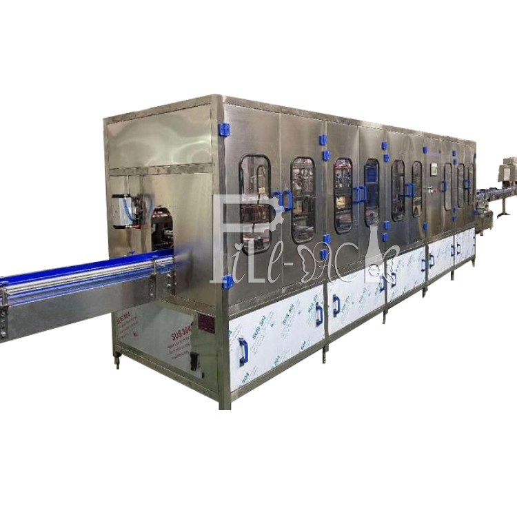 بطری پلاستیکی 900BPH 10L دستگاه پرکن آب معدنی 3 در 1 تامین کننده