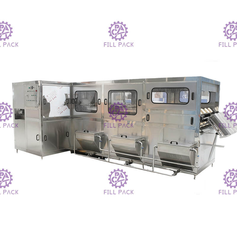 دستگاه پر کننده آب آشامیدنی 600BPH 20 لیتری آب آشامیدنی تامین کننده