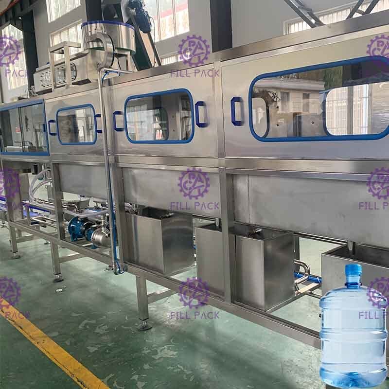 خط آب 3 گالن فولاد ضد زنگ برای آب خالص 200BPH تامین کننده