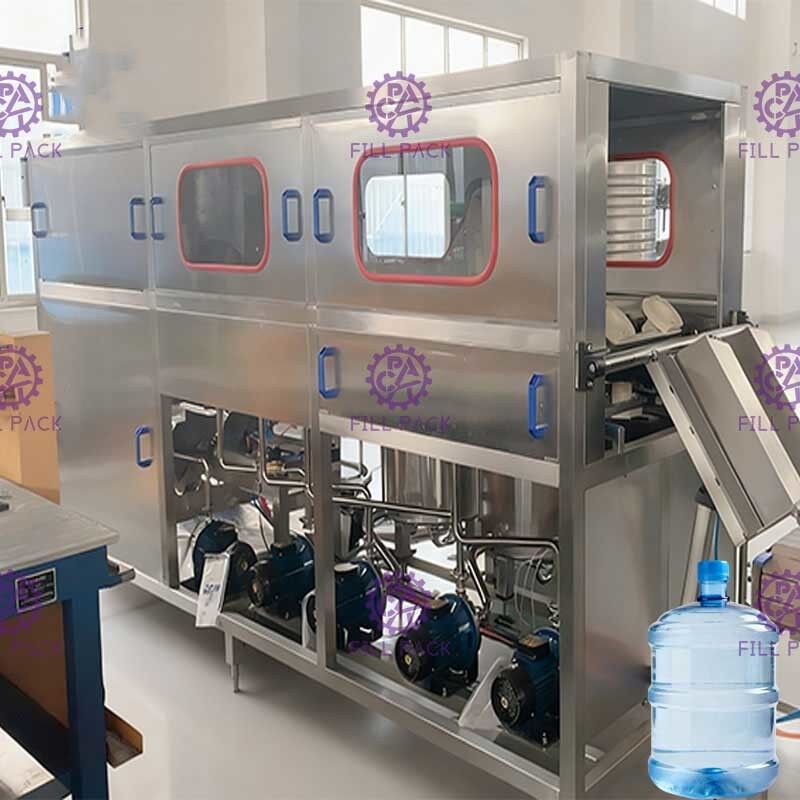 SUS 304 Pipe Connection 300 BPH Gallon Water Plant تامین کننده