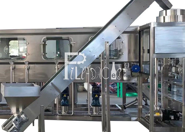 دستگاه پر کردن بطری گالن 4600 * 2000 * 1800mm L نوع 5 تامین کننده