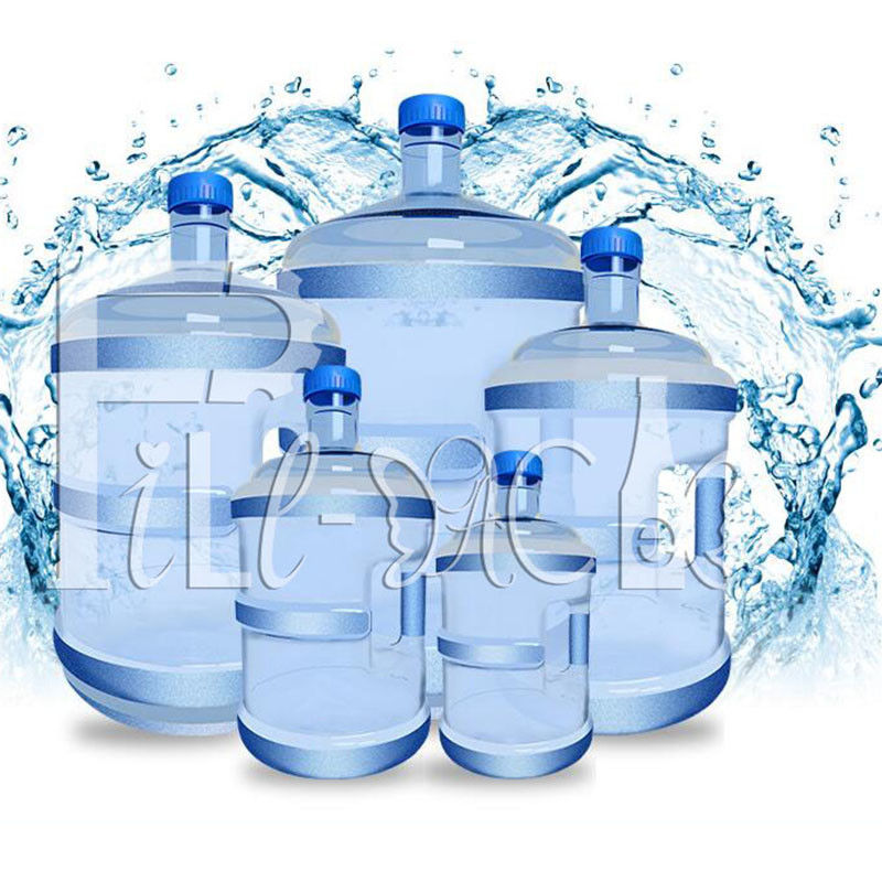 بطری قابل بازیافت 18.9 لیتر 20 لیتری 5 گالنی با دستگیره مخصوص آب آشامیدنی تامین کننده