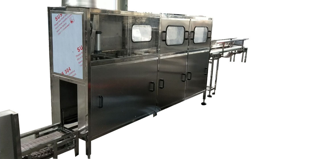دستگاه بطری آب 120bph 3/5 گالن / 20 لیتر با دستگاه بارگیری سطل خودکار تامین کننده