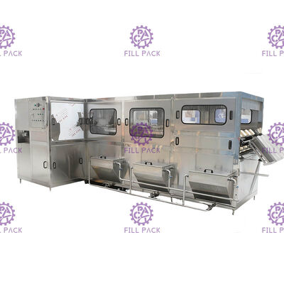 دستگاه پر کننده آب آشامیدنی 600BPH 20 لیتری آب آشامیدنی