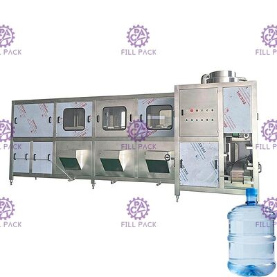 دستگاه پرکن آب قابل شرب استیل 304 1200BPH