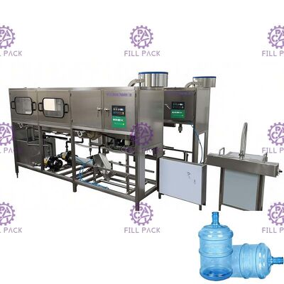 QGF-100 اتوماتیک خط بطری 120 گالن 5 گالن / دستگاه / سیستم