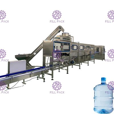 بارگیری دستی 200 BPH 20 Liter Jar Machine Filling
