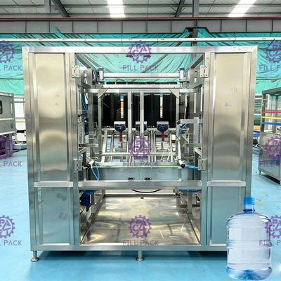 WSNCT-4 450BPH دستگاه شستشوی بطری صنعتی آب آشامیدنی 18.9 لیتری