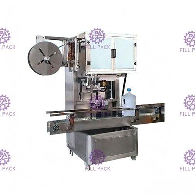 برچسب بطری گرد آستین برقی یک سر برقی