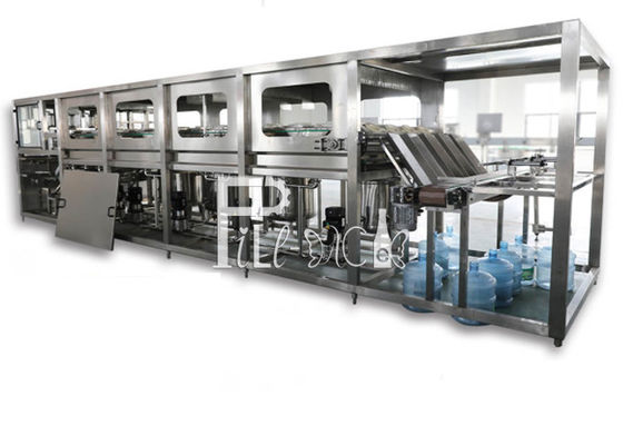 5000 - 2300 * 1800mm تجهیزات پر کردن مونوبلاک گالن