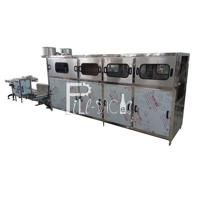 پرکننده بطری های دو سر Caps SUS304 300 BPH 5 گالون