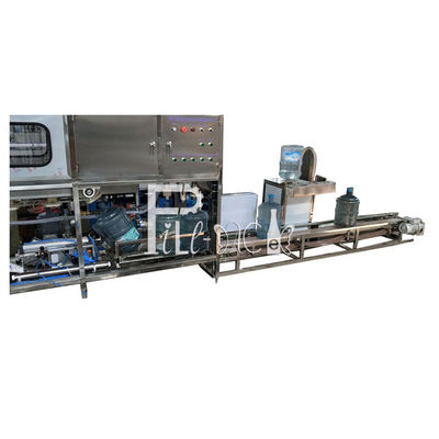 دستگاه پر کننده گالن 270 × 490mm با تونل برش لیبل