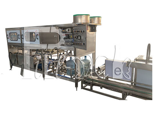 300bph 5 Gallon Drum PLC دستگاه پرکن آب بشکه اتوماتیک