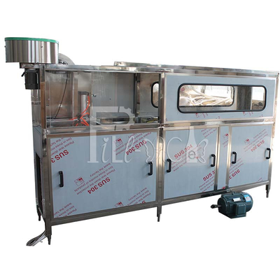 دستگاه پرکن آب 5 گالن SUS304 100BPH با یک سر جداکننده