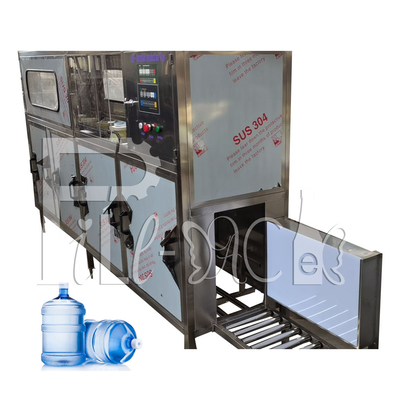 خط تولید پرکن آب معدنی آب معدنی 120BPH 5 گالن 18.9 لیتری نوشیدنی